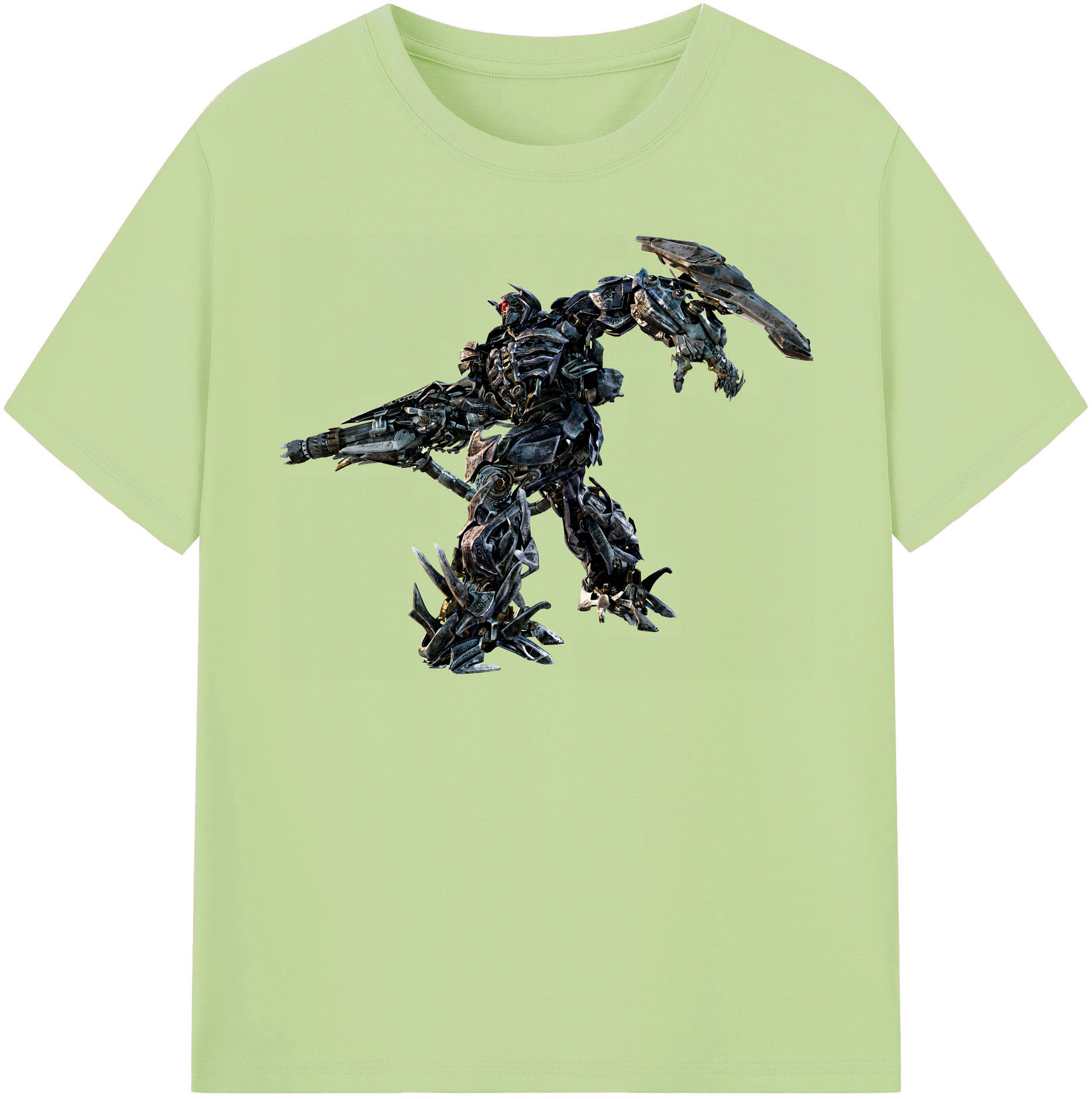 （画像用） Transformers トランスフォーマー 綿100％半袖Tシャツ（フロントプリント）